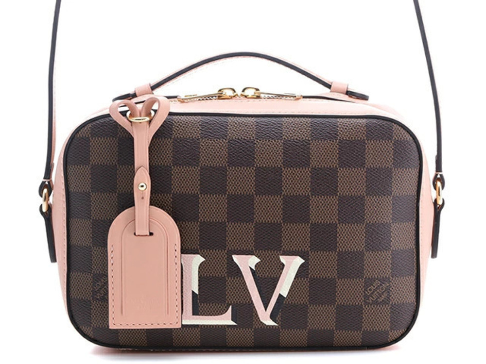 LOUIS VUITTON Santa Monica Shoulder Bag Damier Venus